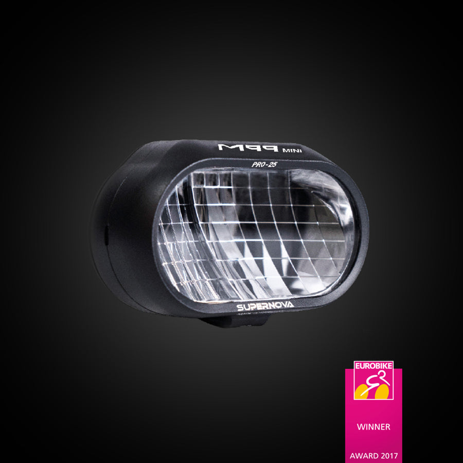 M99 MINI – Fernlicht für Pedelecs!